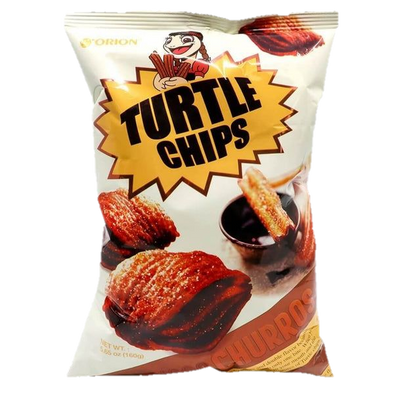 Turtle Chocolate Churro Chips