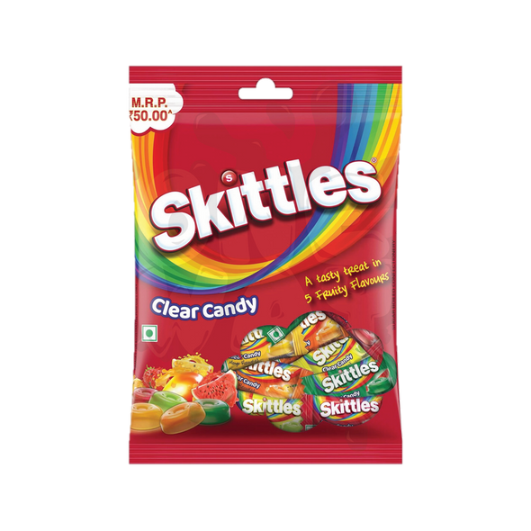 Skittles Clear Candy Gummies