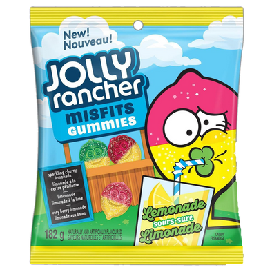 Jolly Rancher Misfit Gummies Lemonade