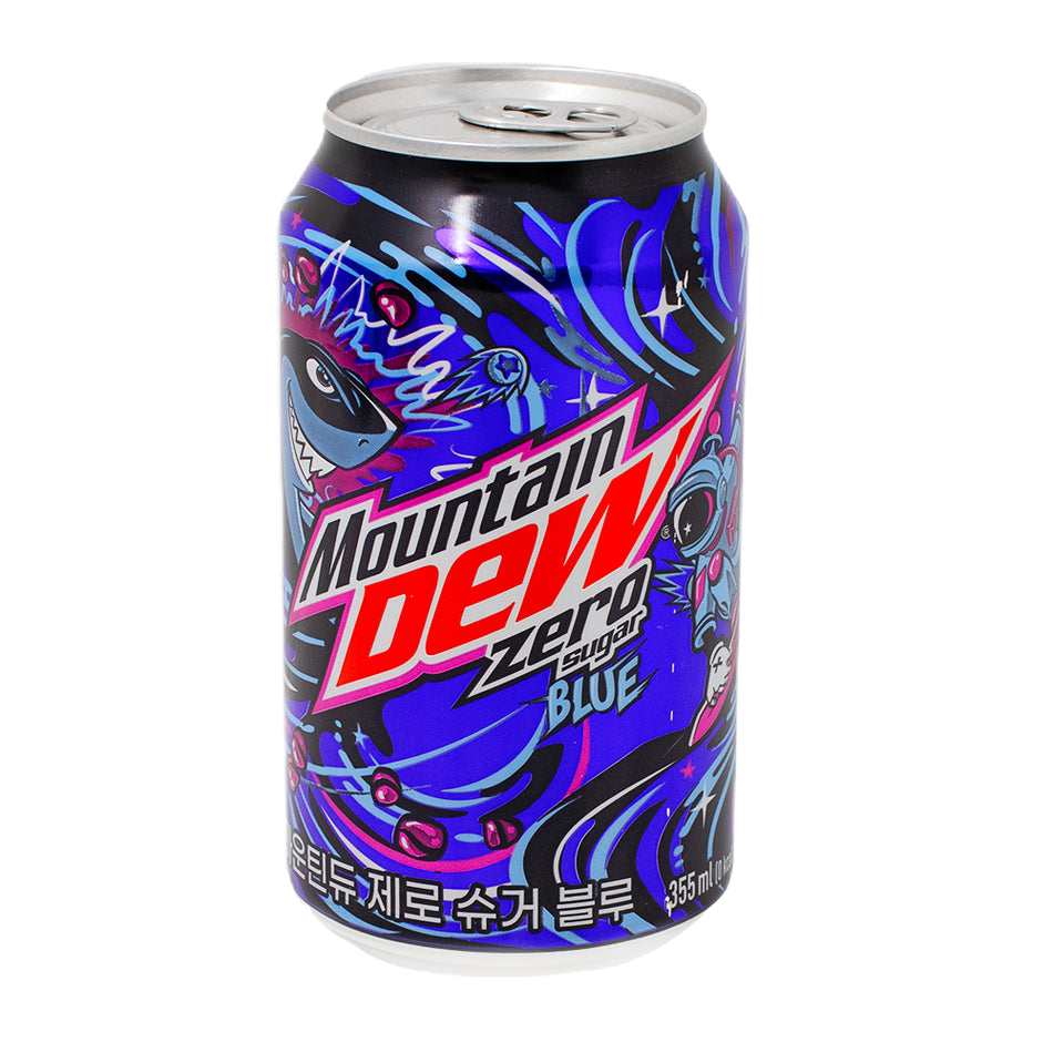 Mountain Dew Zero Sugar Blue