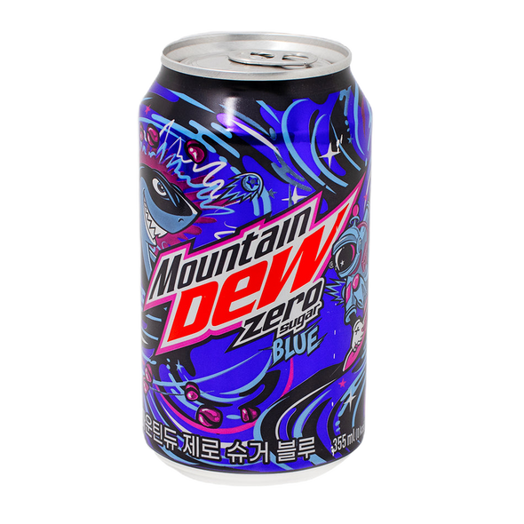 Mountain Dew Zero Sugar Blue