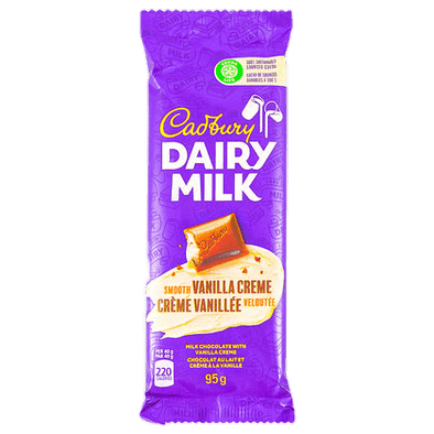 Cadbury Dairy Milk Smooth Vanilla Creme Bar