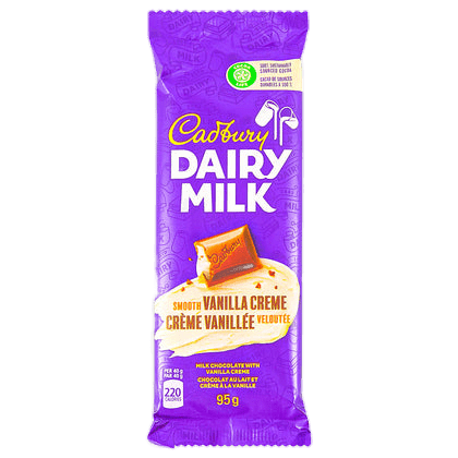 Cadbury Dairy Milk Smooth Vanilla Creme Bar