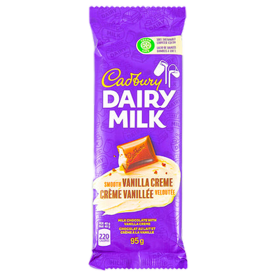 Cadbury Dairy Milk Smooth Vanilla Creme Bar