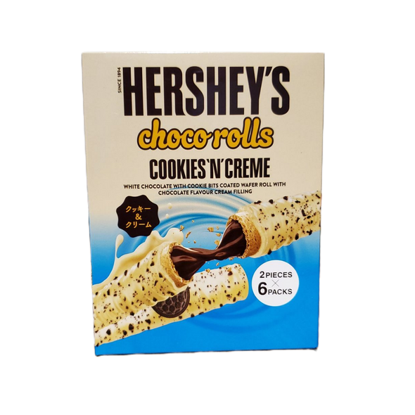 Hershey's Cookies n Creme Choco Rolls (6 Pack)