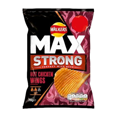 Walkers Max Hot Chili Wings