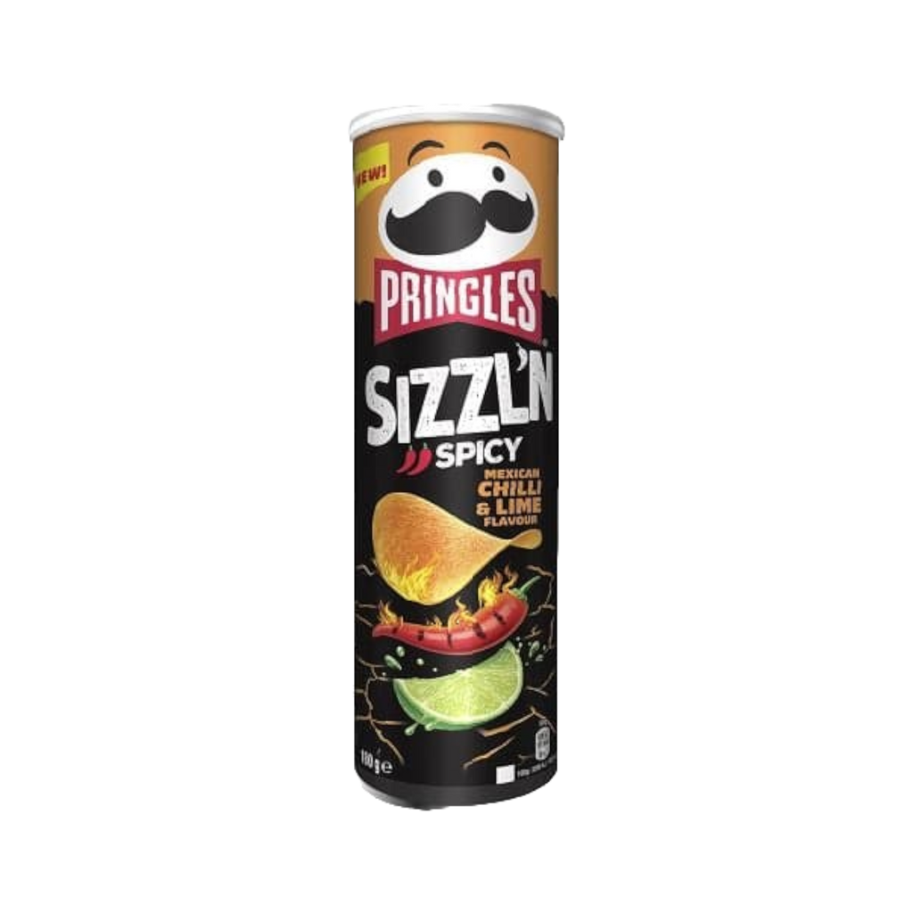 Pringles Sizzl'n Mexican Chilli n Lime – 570Exotics