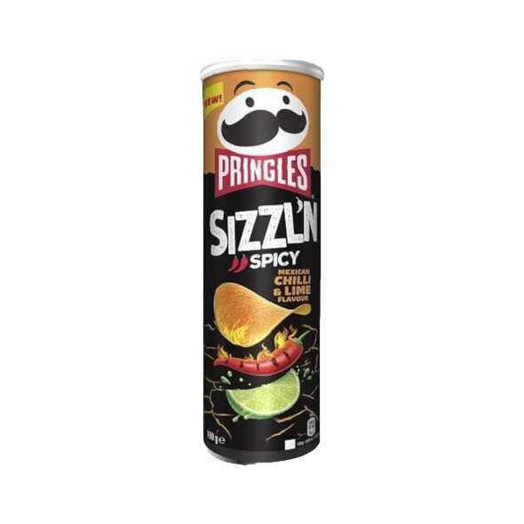 Pringles Sizzl'n Mexican Chilli n Lime
