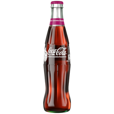 Coca Cola Columbia Británica Frambuesa