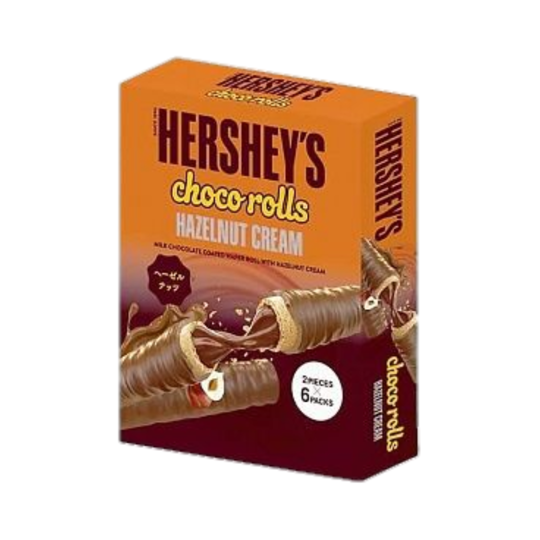 Hershey's Hazelnut Choco Rolls (6 Pack)