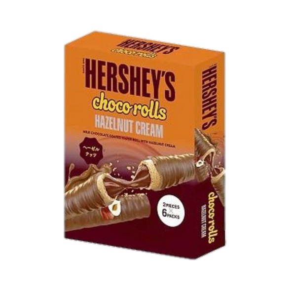 Hershey's Hazelnut Choco Rolls (6 Pack)