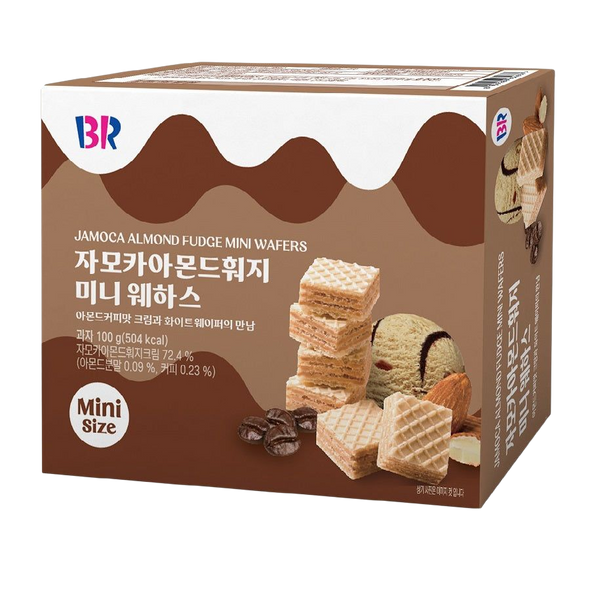 Baskin Robbins Jamoca Almond Fudge Wafers